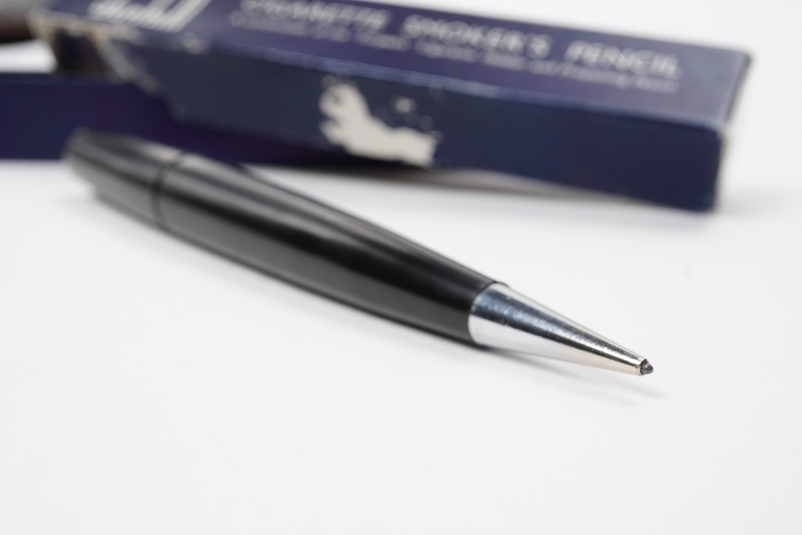 A rare Dunhill Smoker's pencil with torpedo cigarette holder in original box
